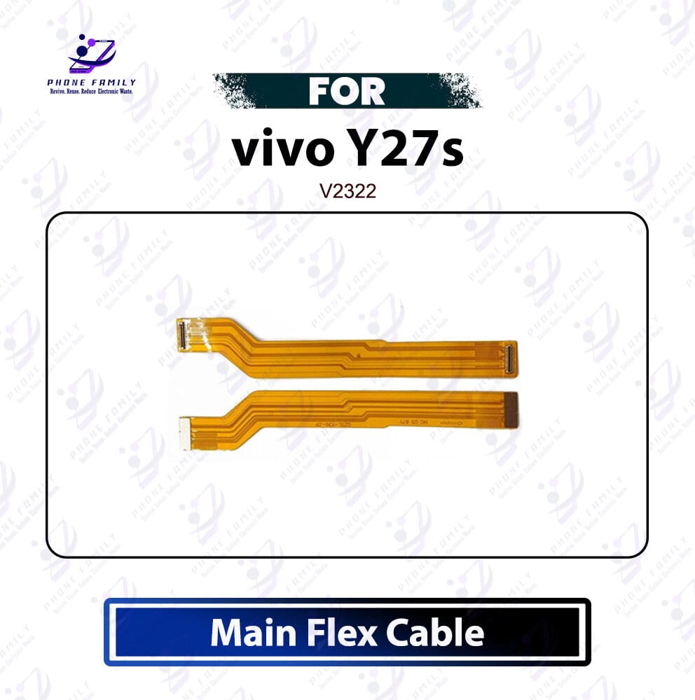 vivo Y27s Main Board Motherboard Flex Cable - Main Ribbon Connection Cable Replacement Repair Spare Parts For V2322 - Price in Bangladesh