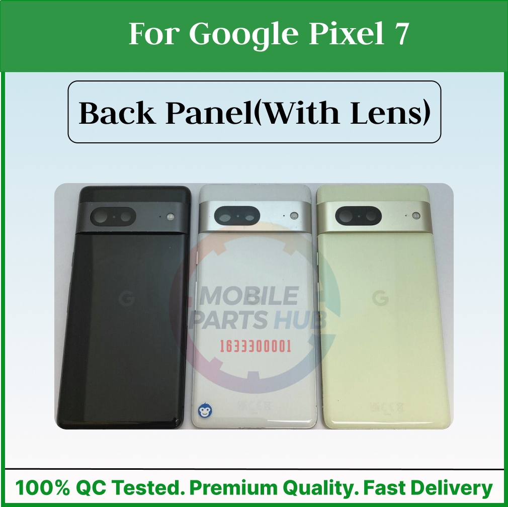 For Google Pixel 7 Back Panel/Backshell/ Casing + Camera Lens With Logo-All Colors Available Mobile Parts & Accessories Price in Bangladesh - Mobile.com.bd