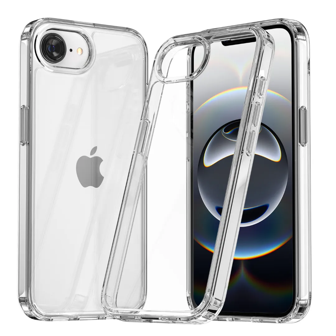 Compatible With Iphone 16E 2025 Case Cover Transparent Soft Back Soft Flexible Tpu Bumper Scratch Resistant Natural Form Iphone 16E 2025 Back Cover - Clear Phone Cases & Covers Price in Bangladesh - Mobile.com.bd