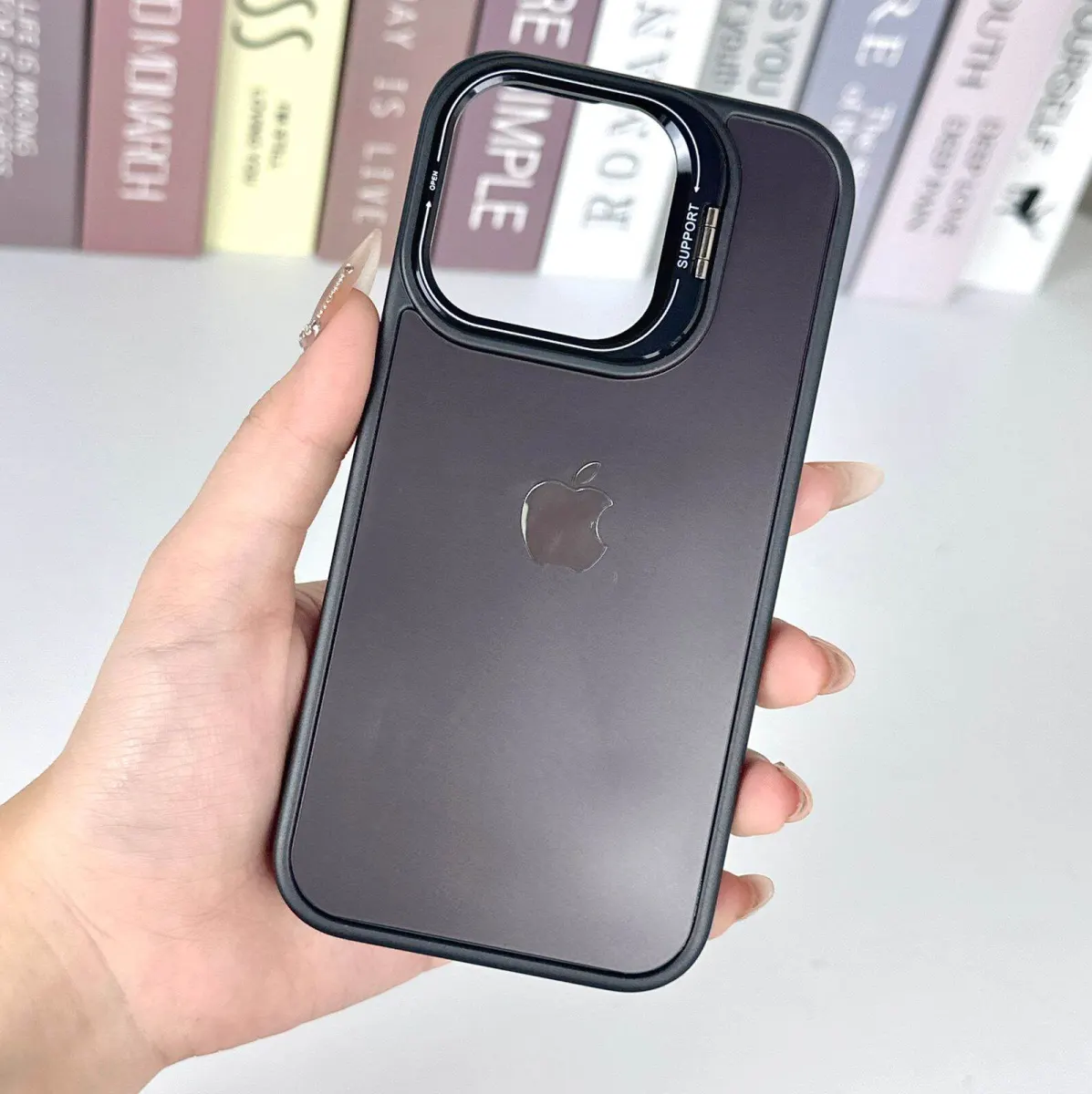 iPhone 11 Series New Matte Camera Stand Case for ✔ iPhone 11 ✔ iPhone 11 Pro ✔ iPhone 11 Pro Max back cover