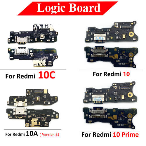 Charging Logic Board For Xiaomi Redmi 10A 10 10C 10 Prime Charging Port USB Plug PCB Dock Connector Spare parts Replacement Parts Price in Bangladesh - Mobile.com.bd
