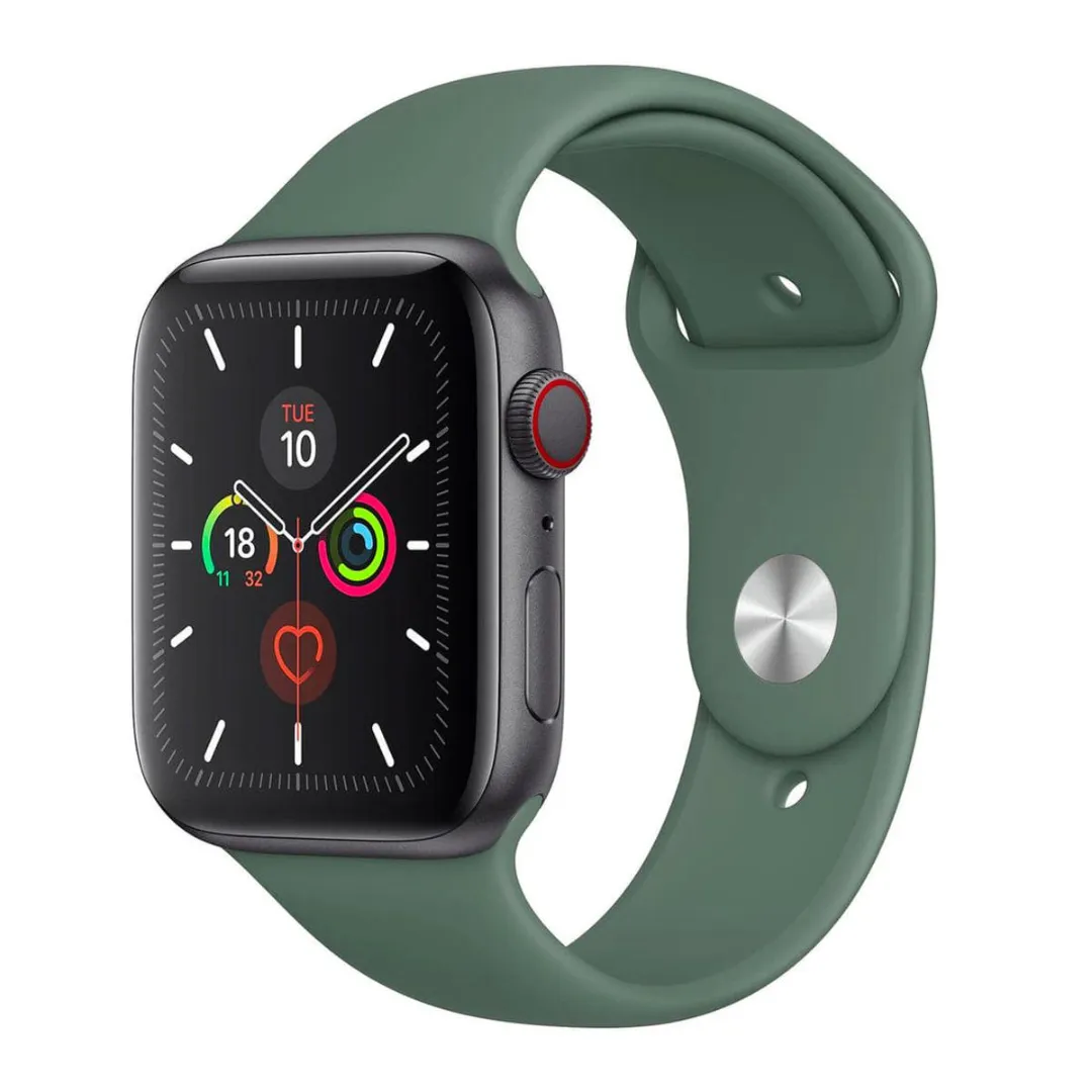 49Mm/45Mm/44Mm/42Mm Soft Silicone Replacement Multicolor Strap For Smart Watch - Price in Bangladesh