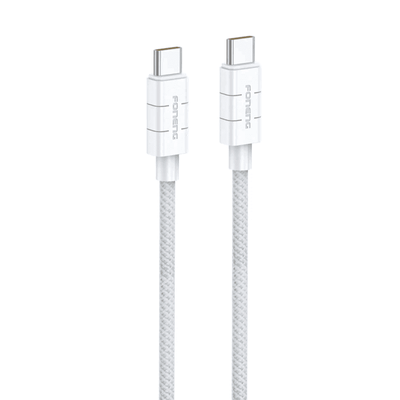 FONENG XS02 1.2M 60w & PD 27W Type-C Braided Cable Cable & Adapters Price in Bangladesh - Mobile.com.bd