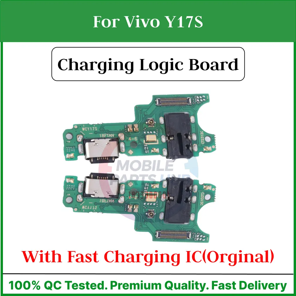 Charging Logic Board For Vivo Y17S Charging Port For USB Plug PCB Dock Connector Replacement Parts Charging Port Parts Price in Bangladesh - Mobile.com.bd