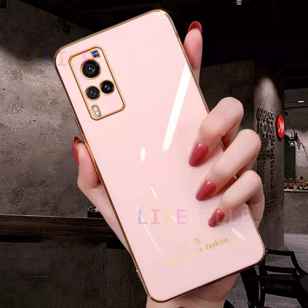 Vivo V21E/Vivo Y73 (2021) Camera Protaction Luxury Shockproof Liquid Silicone Back Cover - Phone Back Cover - Camera - Phone - Phone Case & Cover Price in Bangladesh - Mobile.com.bd