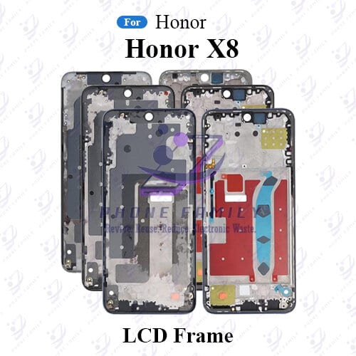 For Honor X8 Only Front LCD Frame Middle Chassis Housing - Price in Bangladesh