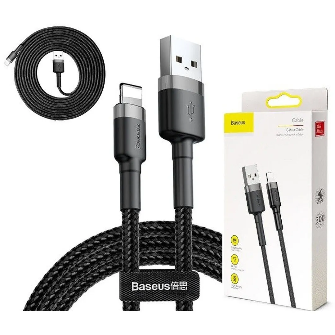 BASEUS CAFULE LIGHTNING iPhone CABLE  300cm (3M) - Price in Bangladesh