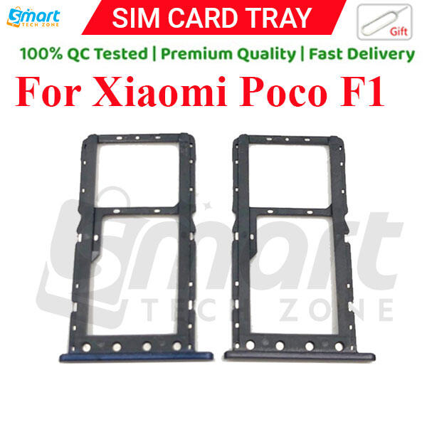 Xiaomi Poco F1 Sim Tray Micro SD Card Slot with Sim Ejector Pin Replacement Part Sim Trays & Ejector Pins Price in Bangladesh - Mobile.com.bd
