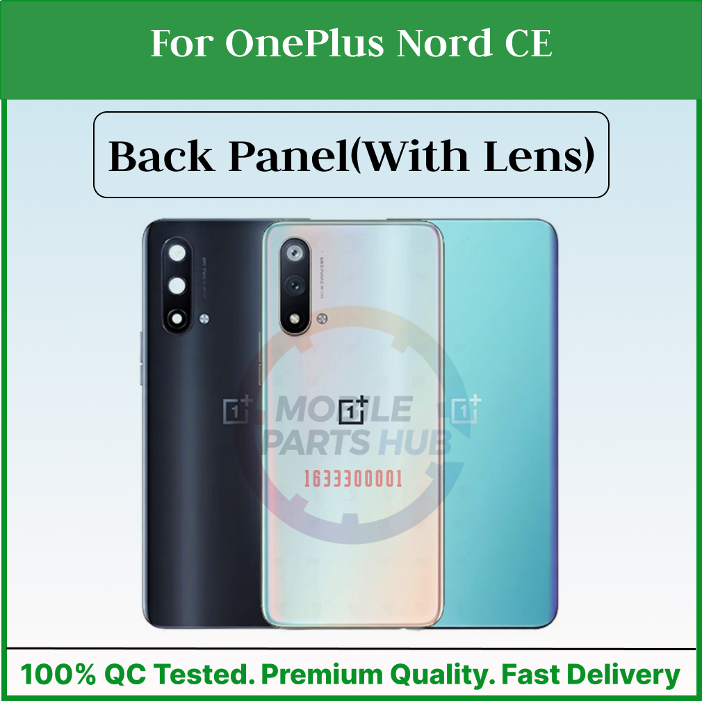 For onePlus Nord CE Back Panel/Backshell/ Casing +Camera Lens With Logo-All Colors Available Mobile Parts & Accessories Price in Bangladesh - Mobile.com.bd