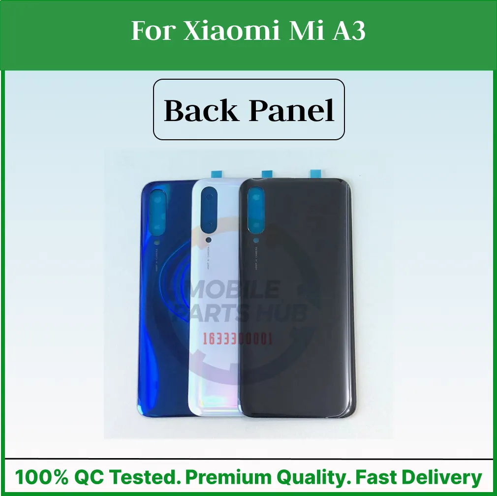 For Xiaomi Mi A3 Back Panel/Backshell/ Casing With Logo-All Colors Available Back Panels & Housings Price in Bangladesh - Mobile.com.bd
