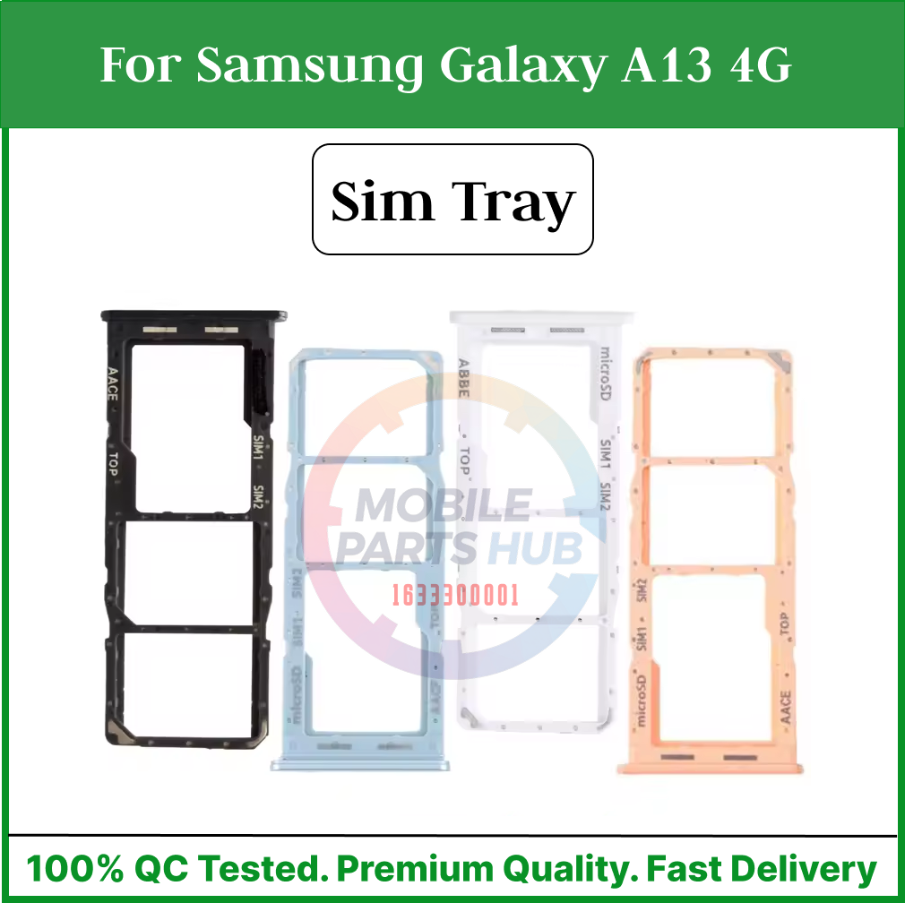 For Samsung Galaxy A13 4G  Sim Tray Micro SD Card Slot with Sim Ejector Pin Replacement Parts Mobile Parts & Accessories Price in Bangladesh - Mobile.com.bd