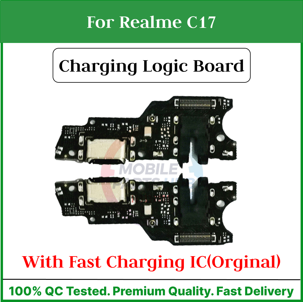 Charging Logic Board For Realme C17 Charging Port For USB Plug PCB Dock Connector Replacement Parts Mobile Parts & Accessories Price in Bangladesh - Mobile.com.bd