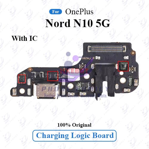 Charging Logic Board For OnePlus Nord N10 5G Charging Port USB Plug PCB Dock Connector Spare parts Price in Bangladesh - Mobile.com.bd