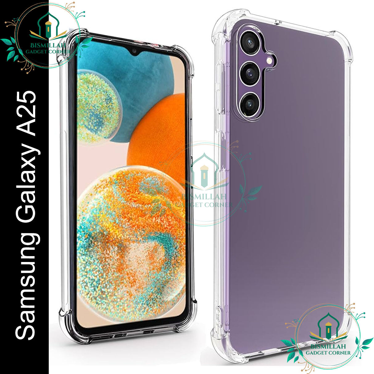 Samsung Transparent back cover For Samsung Galaxy A25 5G Luxury transparent Protect Back Cover Soft Case Case & Cover Price in Bangladesh - Mobile.com.bd