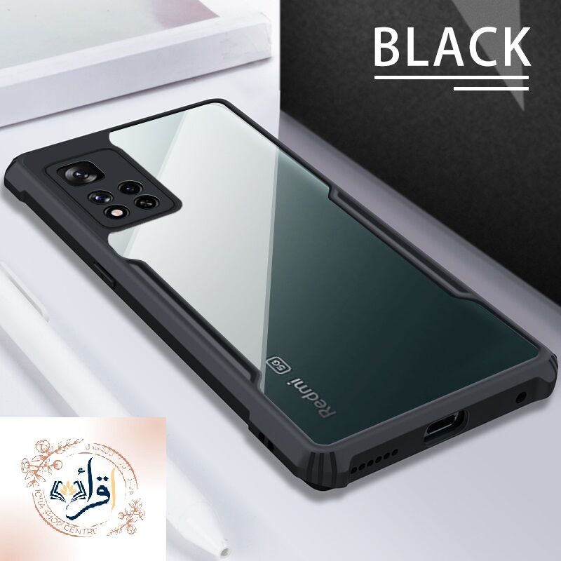 For Xiaomi Redmi 10 / Xiaomi Redmi 10 Prime Edge-Reinforced Shockproof Cushion Back Clear Hybrid Transparent Hard Cover Casing