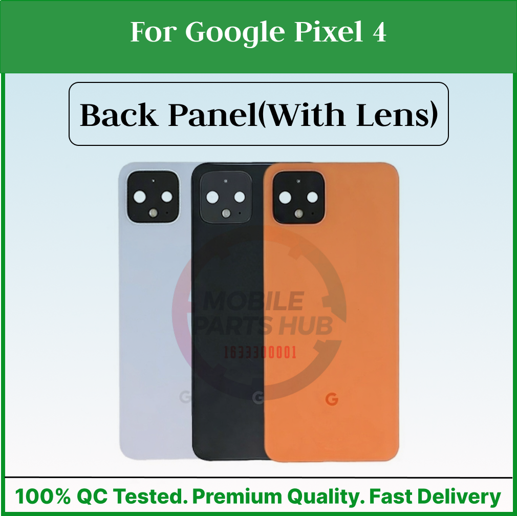 For Google Pixel 4 Back Panel/Backshell/ Casing + Camera lens With Logo-All Colors Available Mobile Parts & Accessories Price in Bangladesh - Mobile.com.bd