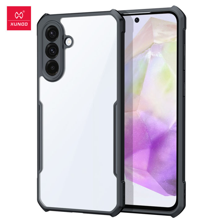 Samsung Xundd Back Cover for Samsung Galaxy A36 5G Transparent Hybrid Hard PC Back Bumper Case & Cover Price in Bangladesh - Mobile.com.bd