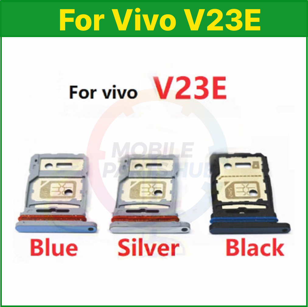 Vivo V23E Sim Tray Micro SD Card Slot with Sim Ejector Pin Replacement Part Mobile Parts & Accessories Price in Bangladesh - Mobile.com.bd