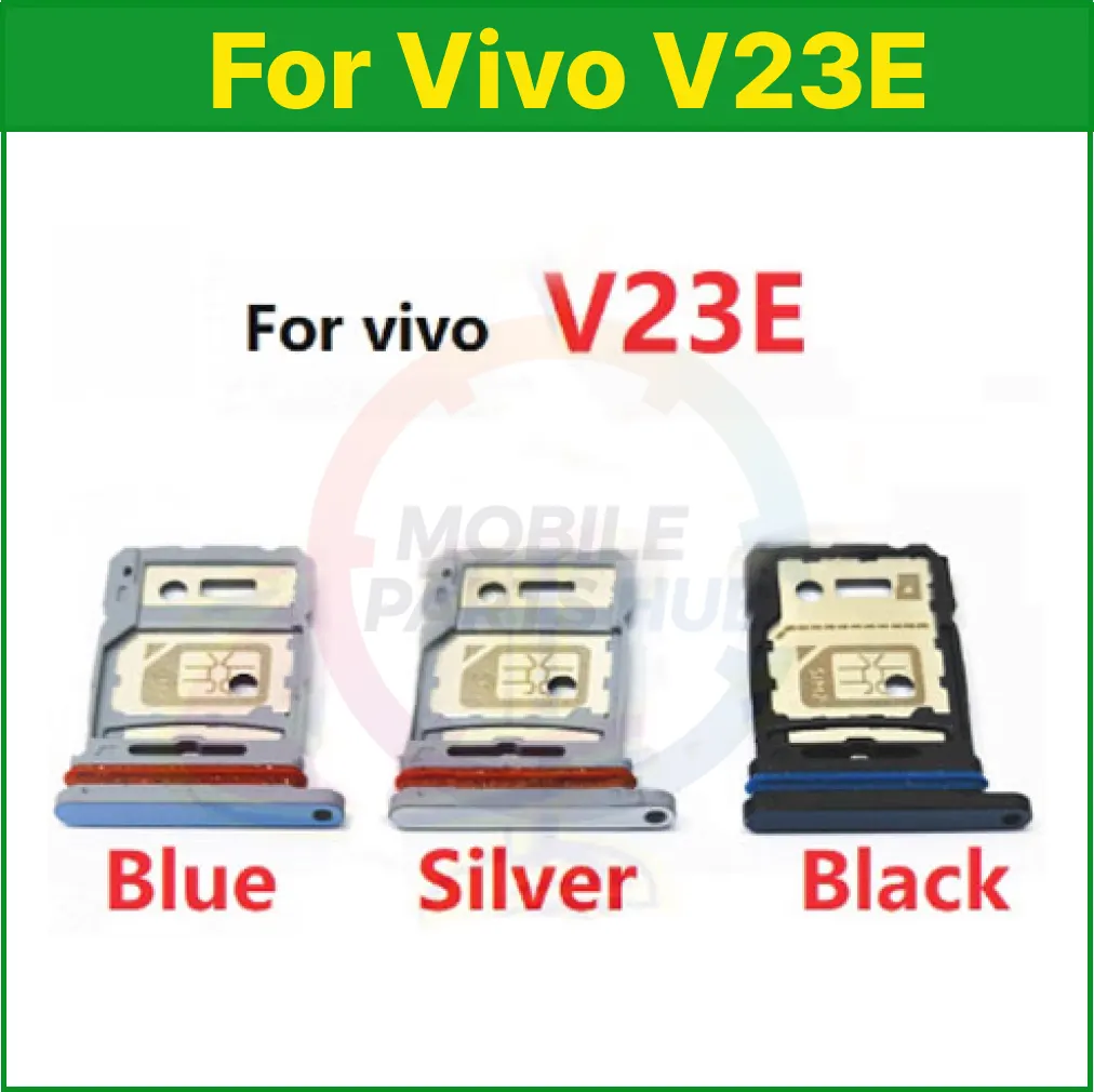 Vivo V23E Sim Tray Micro SD Card Slot with Sim Ejector Pin Replacement Part Sim Trays & Ejector Pins Price in Bangladesh - Mobile.com.bd