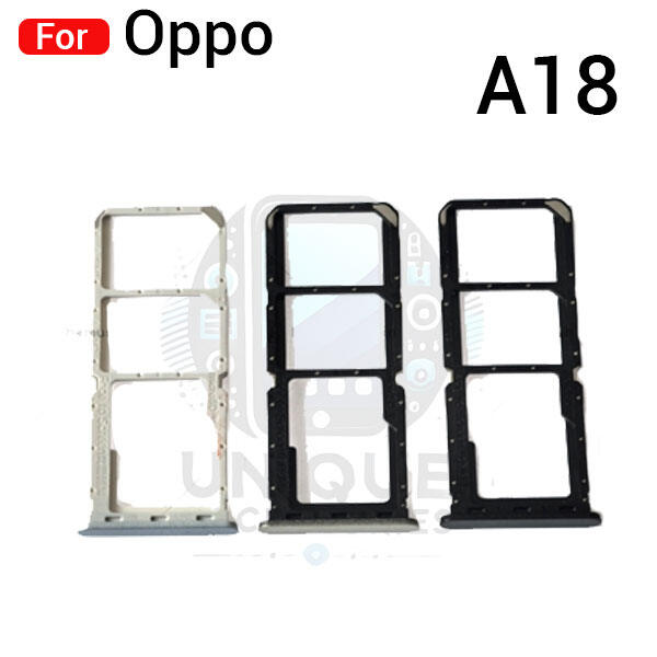 Oppo A18 CPH2591 Sim Tray Micro SD Card Slot with Sim Ejector Pin Replacement Parts Sim Trays & Ejector Pins Price in Bangladesh - Mobile.com.bd