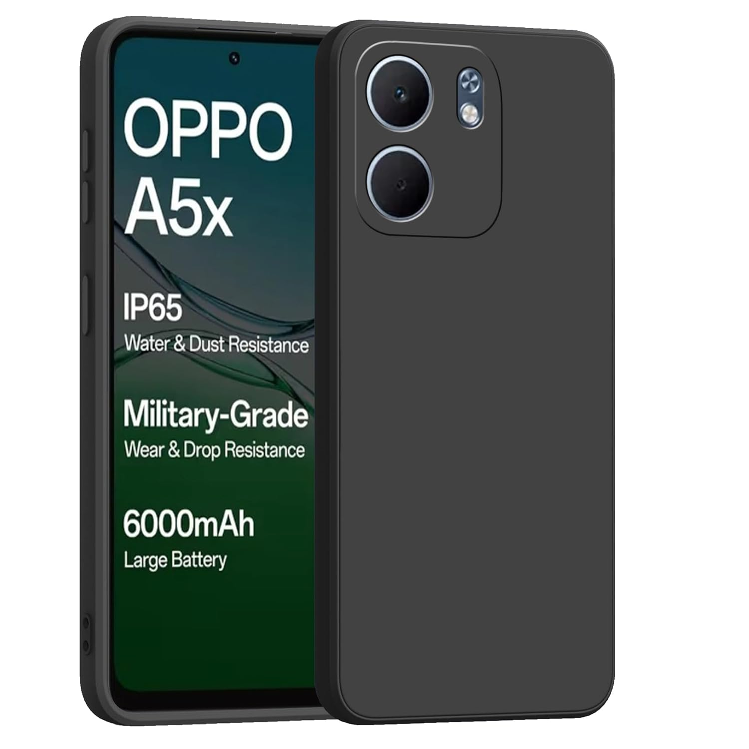 OPPO Original Premium Liquid Silicone Phone cover for Oppo A5X 5G Back Cover Case & Cover Price in Bangladesh - Mobile.com.bd