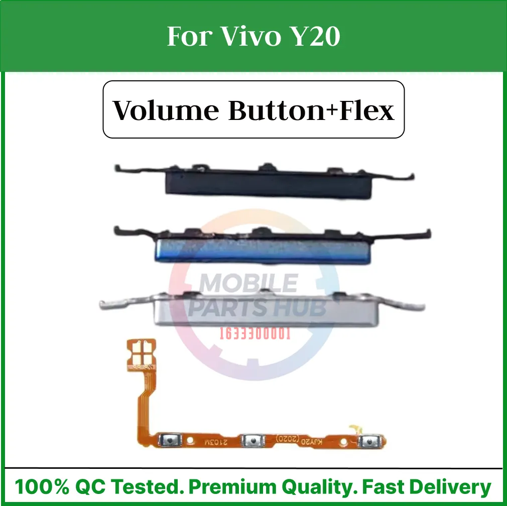 Vivo Y20  Side Volume Up Down Buttons +Flex Cable Replacement Parts Flex Cables Price in Bangladesh - Mobile.com.bd