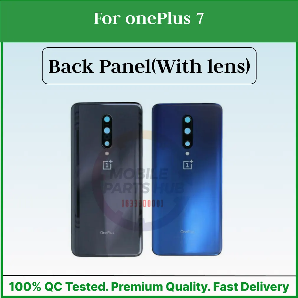 For onePlus 7 Back Panel/Backshell/ Casing +Camera Lens With Logo-All Colors Available Back Panels & Housings Price in Bangladesh - Mobile.com.bd