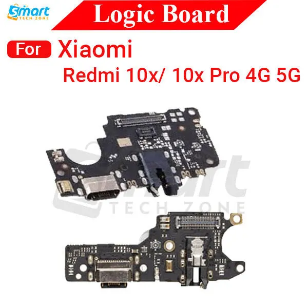 Charging Logic Board For Xiaomi Redmi 10x/ 10x Pro 4G 5G Charging Port USB Plug PCB Dock Connector Spare parts Charging Port Parts Price in Bangladesh - Mobile.com.bd