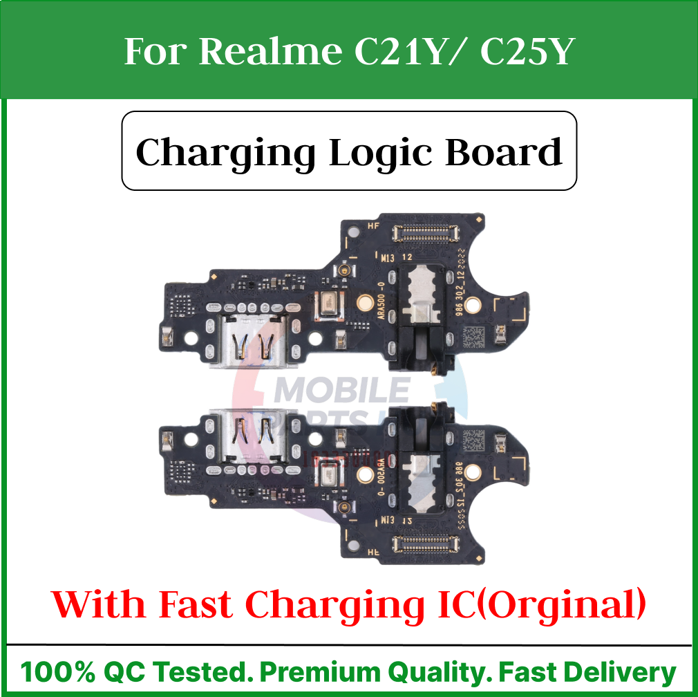 Charging Logic Board For Realme C21Y/ C25Y Charging Port For USB Plug PCB Dock Connector Replacement Parts Mobile Parts & Accessories Price in Bangladesh - Mobile.com.bd