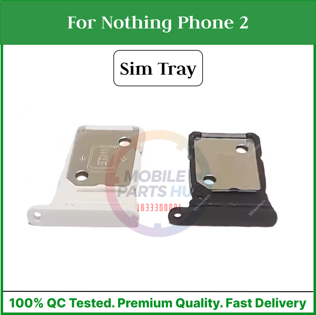 Nothing Phone 2 Sim Tray Micro SD Card Slot with Sim Ejector Pin Replacement Part Mobile Parts & Accessories Price in Bangladesh - Mobile.com.bd