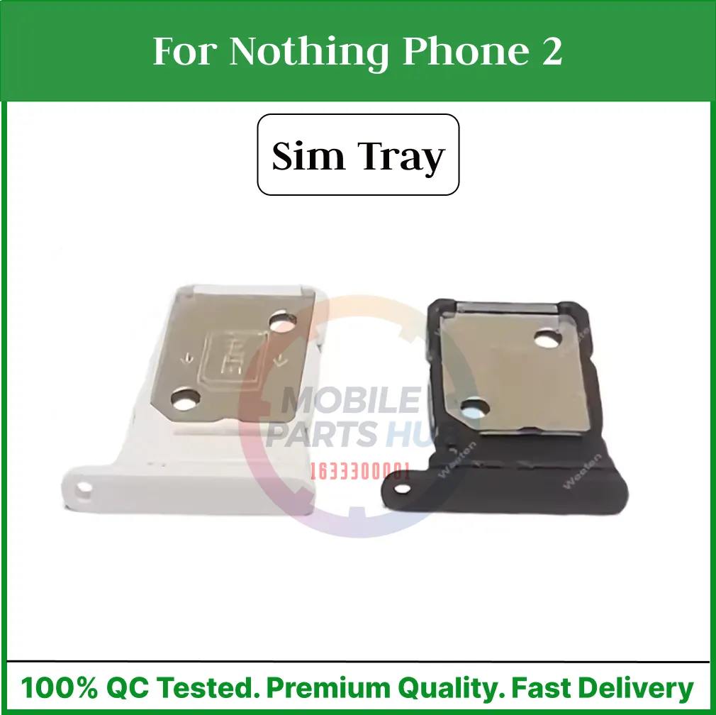 Nothing Phone 2 Sim Tray Micro SD Card Slot with Sim Ejector Pin Replacement Part Sim Trays & Ejector Pins Price in Bangladesh - Mobile.com.bd