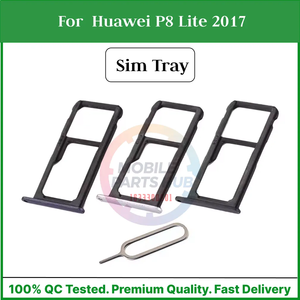 Huawei P8 Lite 2017  Sim Tray Micro SD Card Slot with Sim Ejector Pin Replacement Part Sim Trays & Ejector Pins Price in Bangladesh - Mobile.com.bd