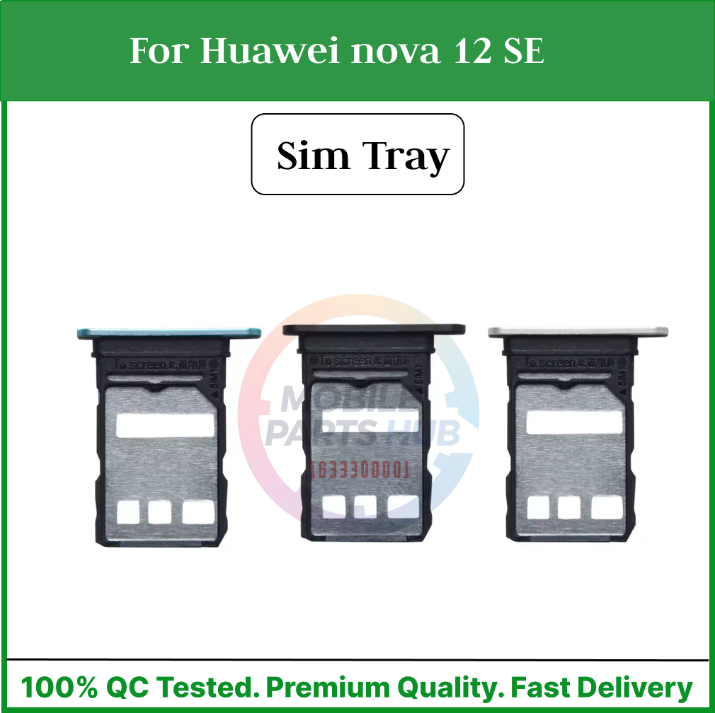  Huawei nova 12 SE Sim Tray Micro SD Card Slot with Sim Ejector Pin Replacement Part Mobile Parts & Accessories Price in Bangladesh - Mobile.com.bd