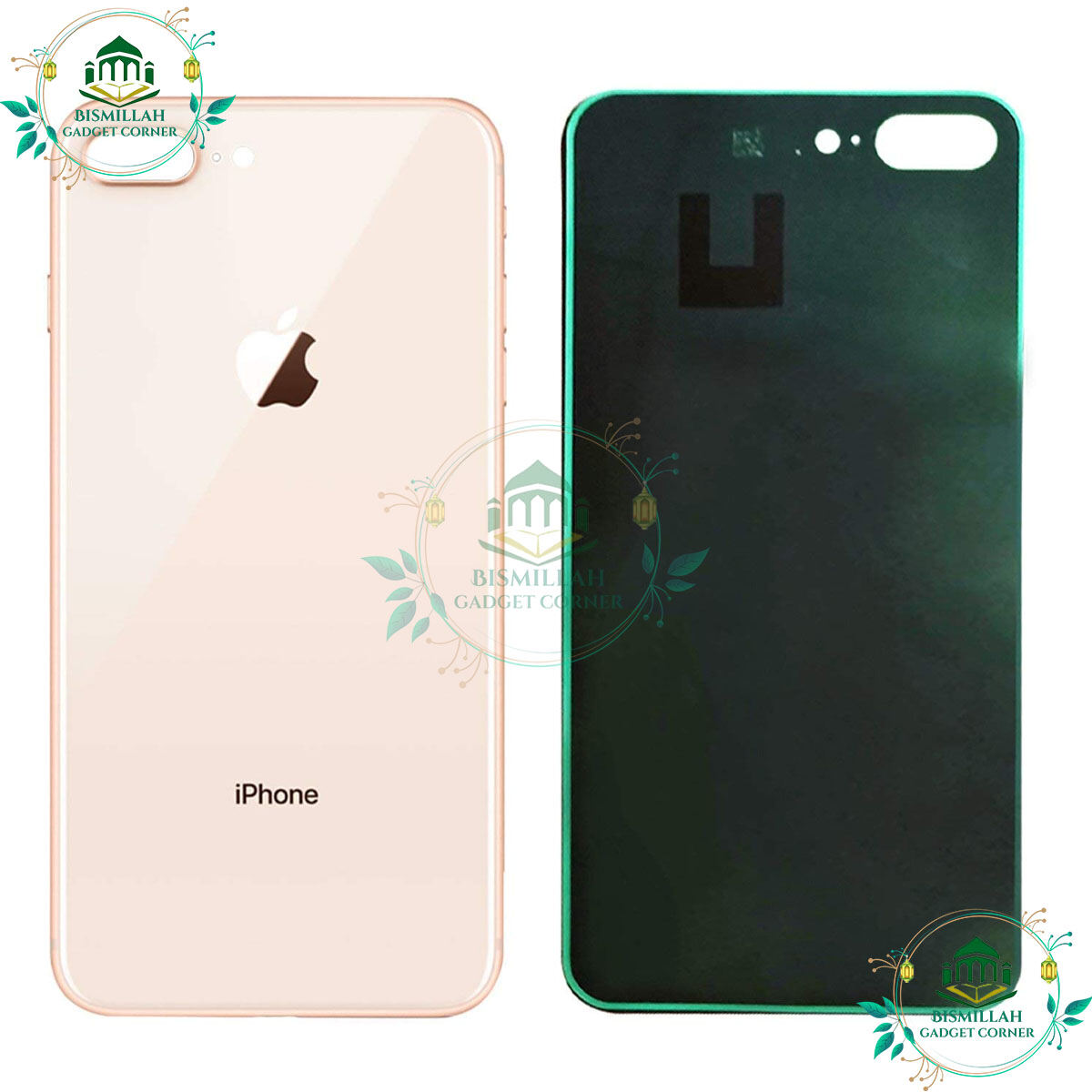 Apple Backshell for iPhone 8 Plus Replacement Back Battery Cover For iPhone 8 Plus Back Rear Glass Case Replacement Parts Price in Bangladesh - Mobile.com.bd