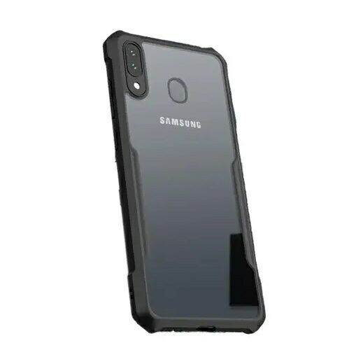 For Samsung Galaxy A20 / A30 / M01s Xundd Edge-Reinforced Shock Proof Back Clear Transparent Hard Back Cover Cases