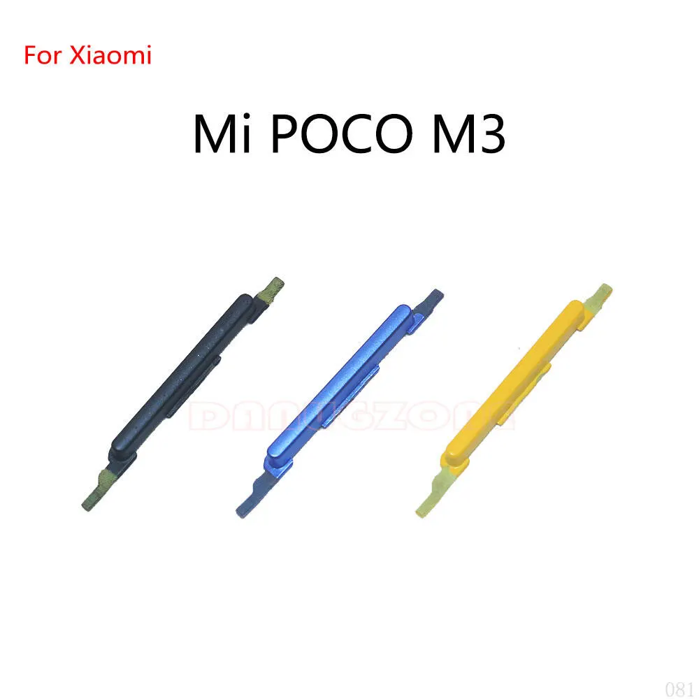 Compatible with Xiaomi Poco M3 External Side Buttons Volume Control Button Outside Side Keys Replacement Parts Price in Bangladesh - Mobile.com.bd
