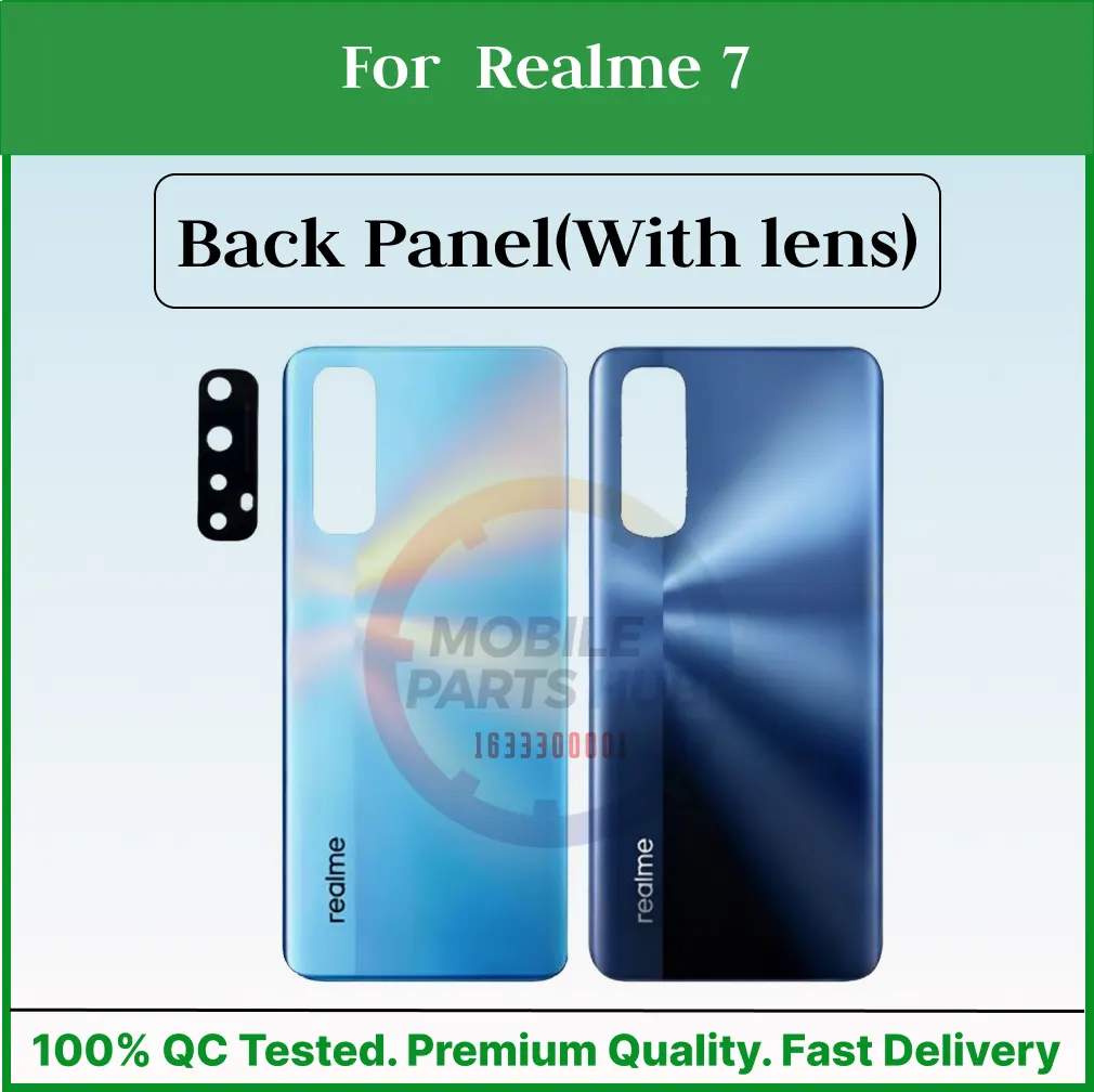 For Realme 7 Back Panel/Backshell/ Casing +Camera Lens With Logo-All Colors Available Back Panels & Housings Price in Bangladesh - Mobile.com.bd