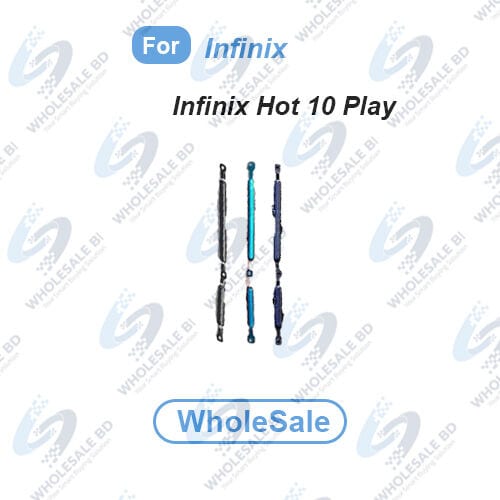 Power Volume Out Side Key Side Button For Infinix Hot 10 Play (X688C, X688B, MZ-Infinix X688C) External Volume Button + Power ON OFF (Wholesale) Power Volume Flex Price in Bangladesh - Mobile.com.bd