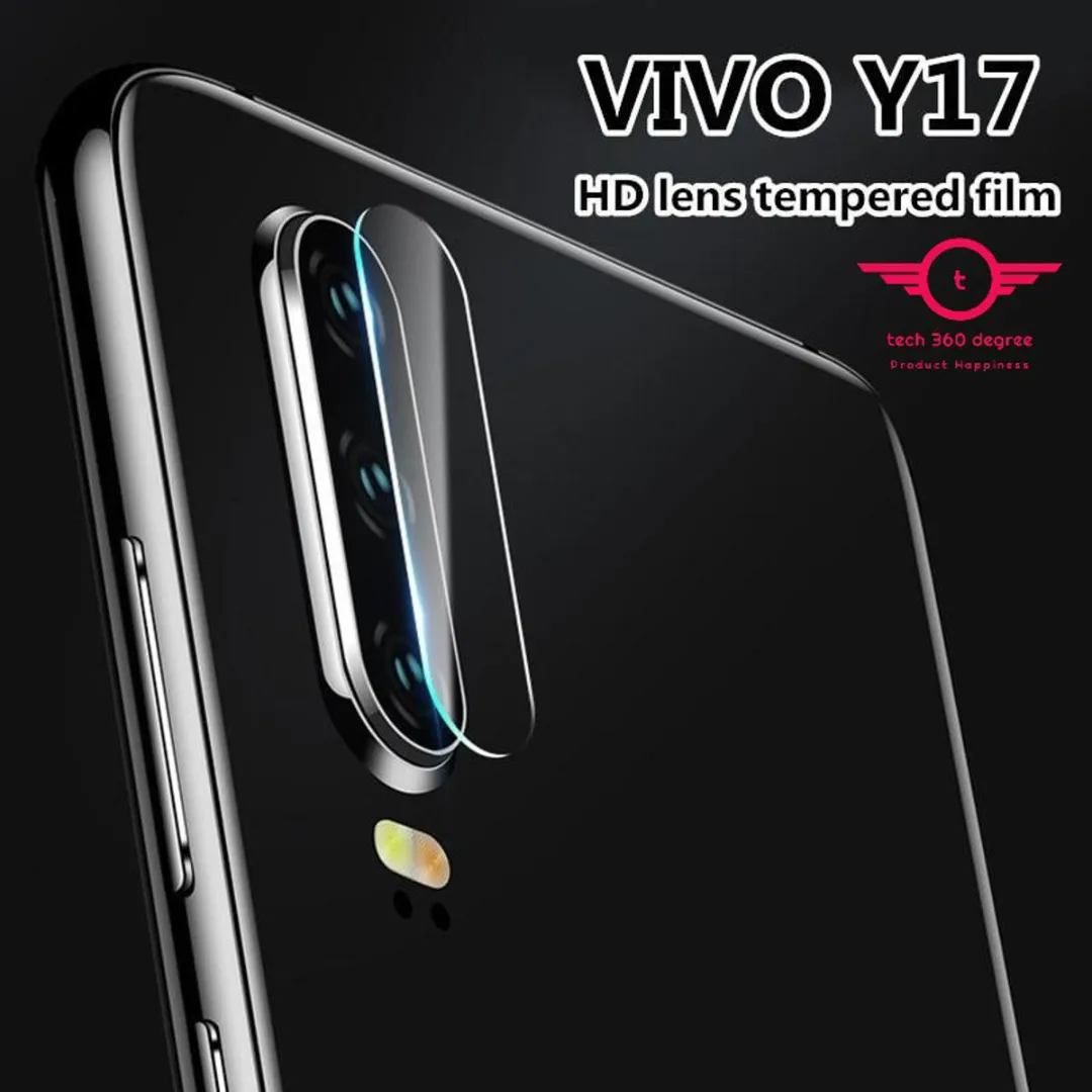 Vivo Y12 / Y15 / Y17 - Clear Ultra Slim Back Camera Lens Protector Rear Camera Lens Cover Tempered Glass Protection Film...(Null)