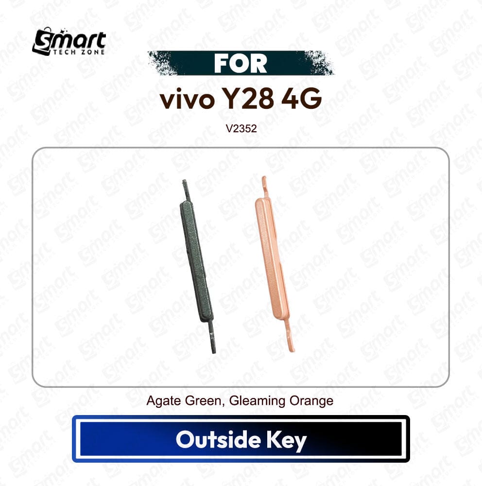 vivo Y28 4G On Off, Volume Up Down Button Side Key, Outside Key Replacement Repair Spare Part For V2352 Price in Bangladesh - Mobile.com.bd