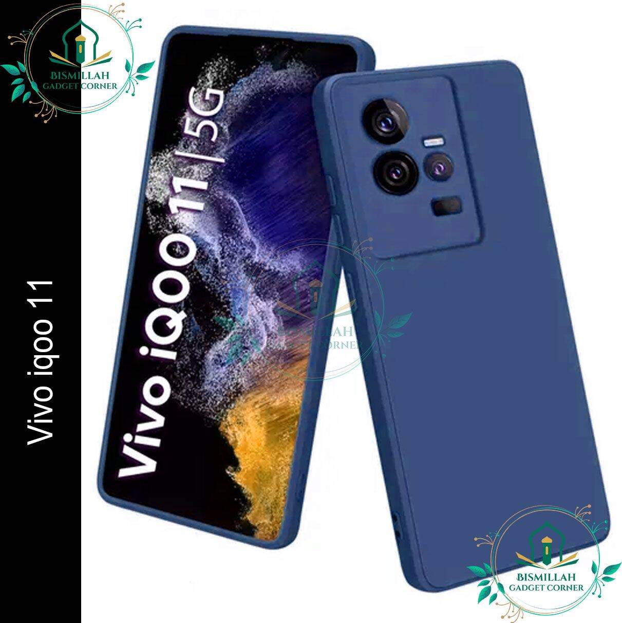 Premium Liquid Silicone Phone case for vivo iQOO 11 5G Liquid Silicon Mobile Back Case Soft Silicone Phone Cover