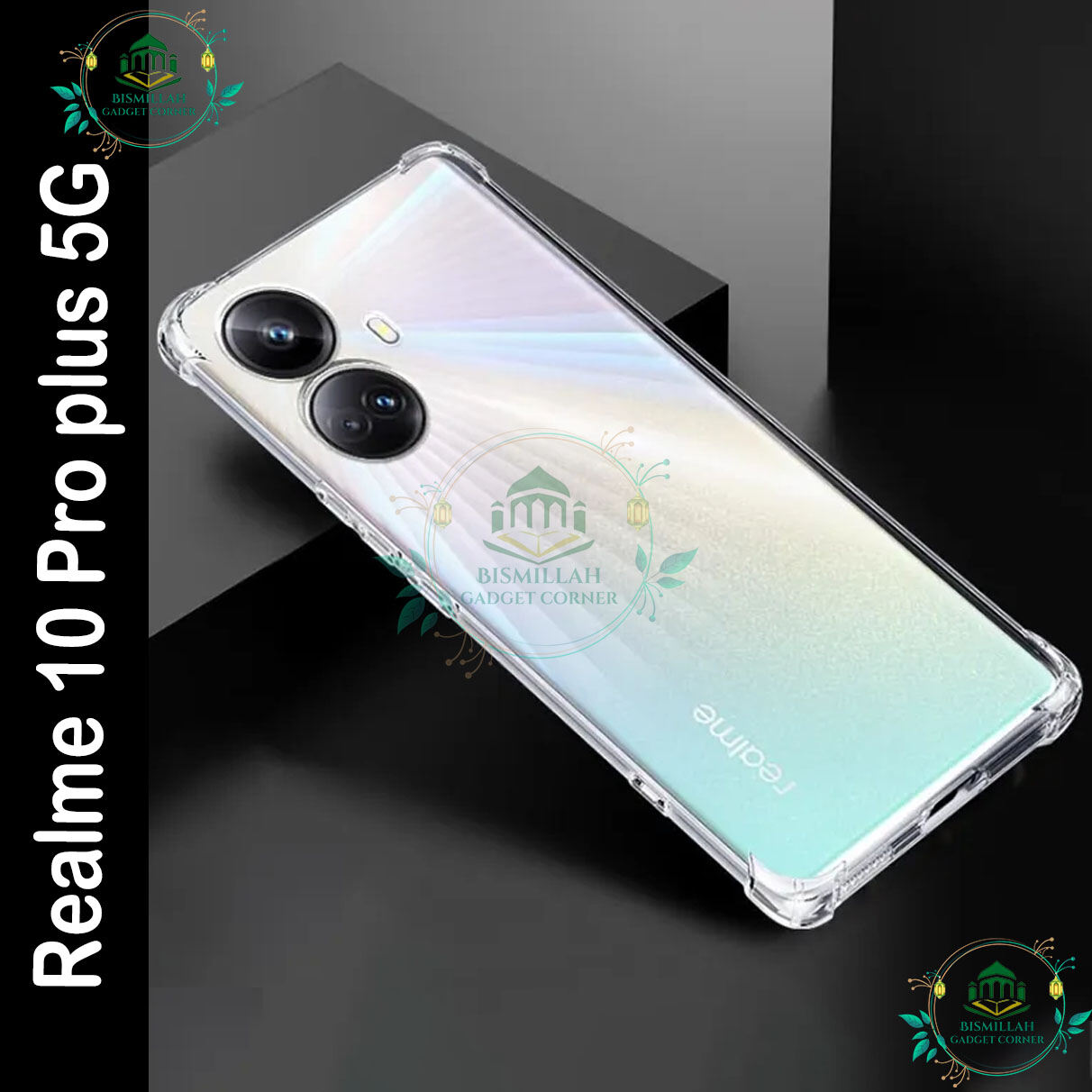 Transparent back cover For Realme 10 pro plus 5G / Realme 10 pro+ 5G Luxury transparent Protect Back Cover Soft Case