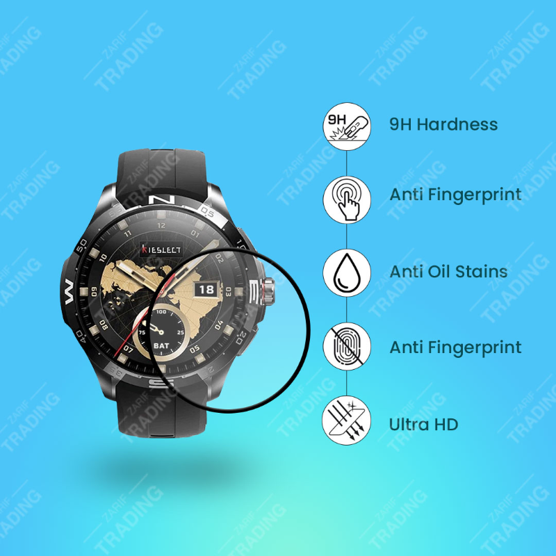 Kieslect Actor Watch Screen Protector HD Clear Ultra Thin PMMA Full Coverage Scratch and Fingerprint Resistant - Price in Bangladesh