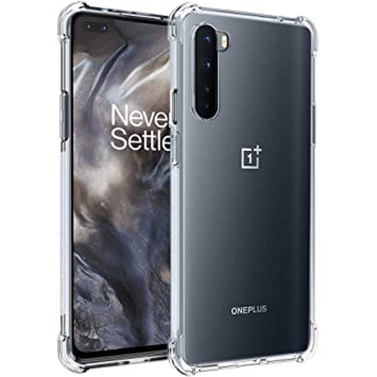 One Plus Nord / Nord 5g Soft Silicone Transparent Back Cover Full Protection Shock Proof/ Break Proof Nord / Nord 5g Phone Case for Oneplus - Price in Bangladesh