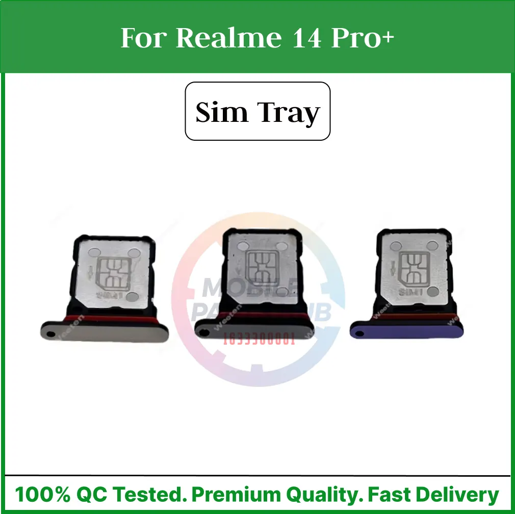 Realme 14 Pro+ Sim Tray Micro SD Card Slot with Sim Ejector Pin Replacement Part Sim Trays & Ejector Pins Price in Bangladesh - Mobile.com.bd
