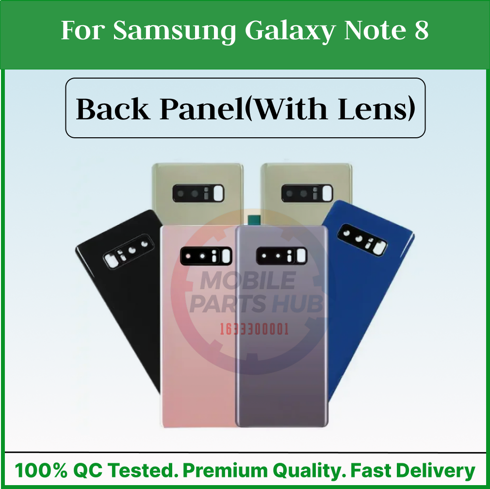 For Samsung Galaxy Note 8 Back Panel/Backshell/ Casing +Camera Lens With Logo-All Colors Available Mobile Parts & Accessories Price in Bangladesh - Mobile.com.bd