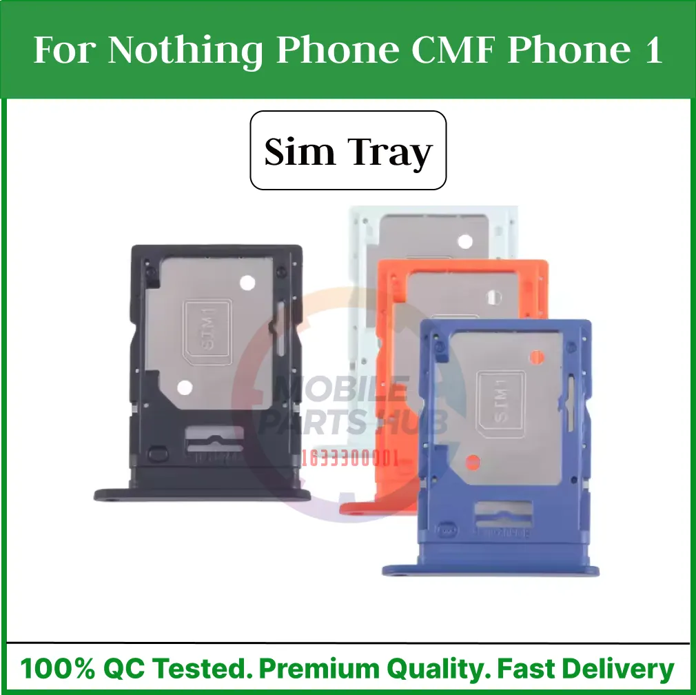 Nothing Phone CMF Phone 1 Sim Tray Micro SD Card Slot with Sim Ejector Pin Replacement Part Sim Trays & Ejector Pins Price in Bangladesh - Mobile.com.bd