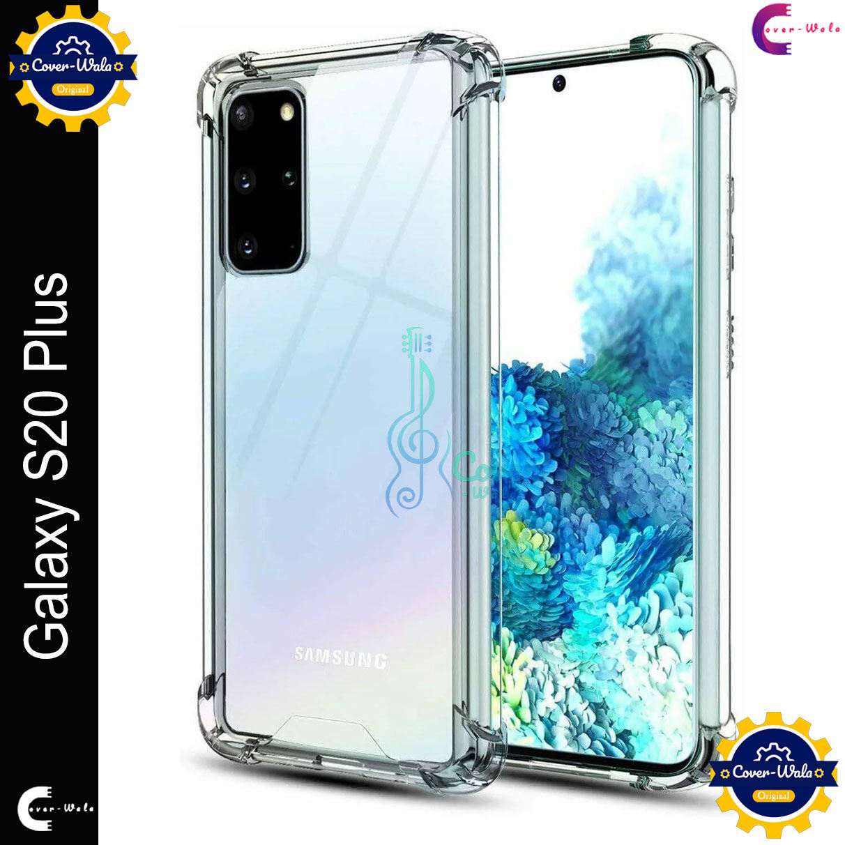 Transparent back cover For Samsung Galaxy S20 Plus 5G / Samsung Galaxy S20+ 5G Luxury transparent Protect Back Cover Soft Case