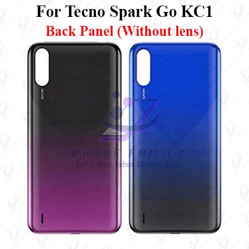 For Tecno Spark Go KC1 Back Panel/Backshell/ Casing + Side Button With Logo-All Colors Available Price in Bangladesh - Mobile.com.bd