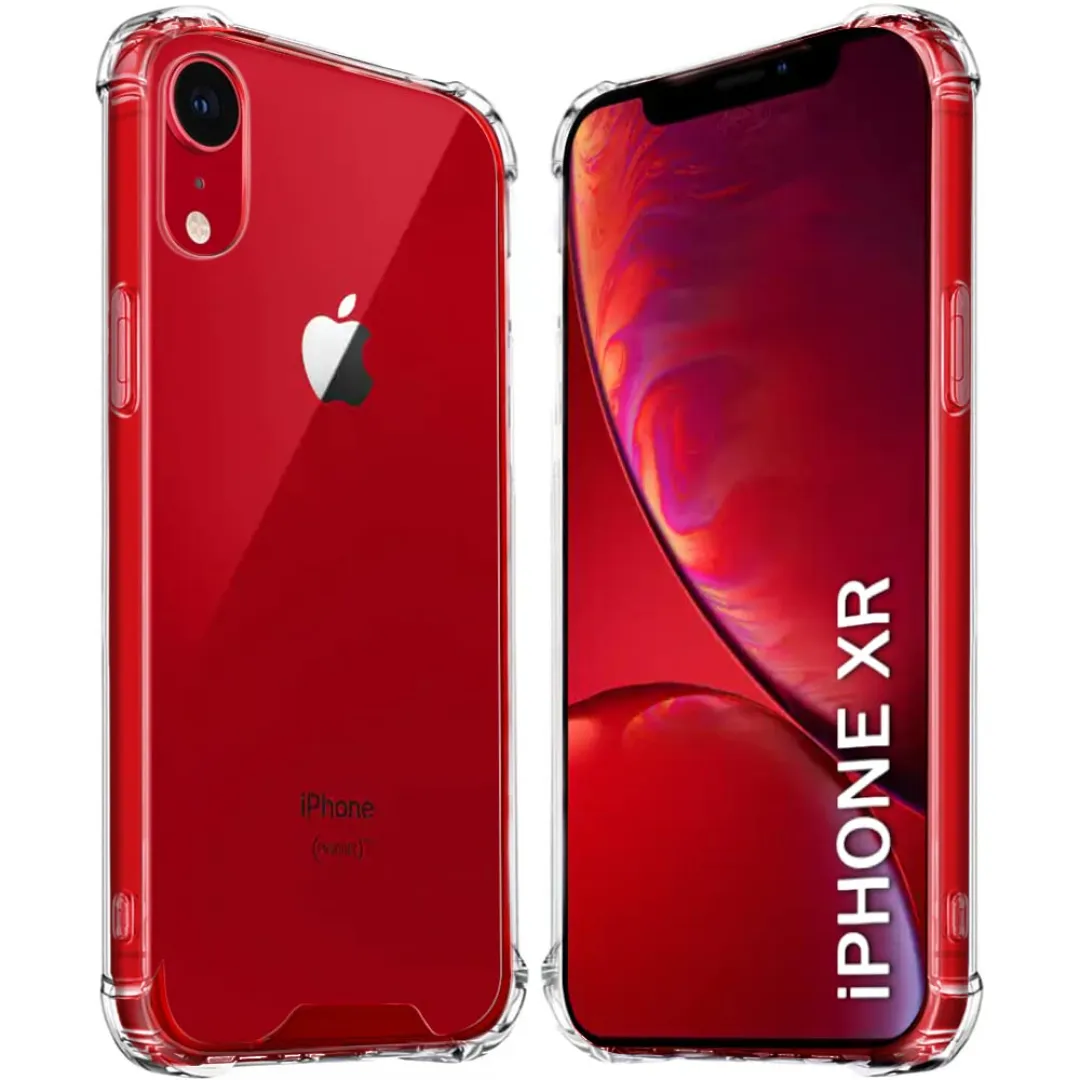 For Apple Iphone Xr 6.1 Soft Transparent Silicone Cover Phone Cases & Covers Price in Bangladesh - Mobile.com.bd